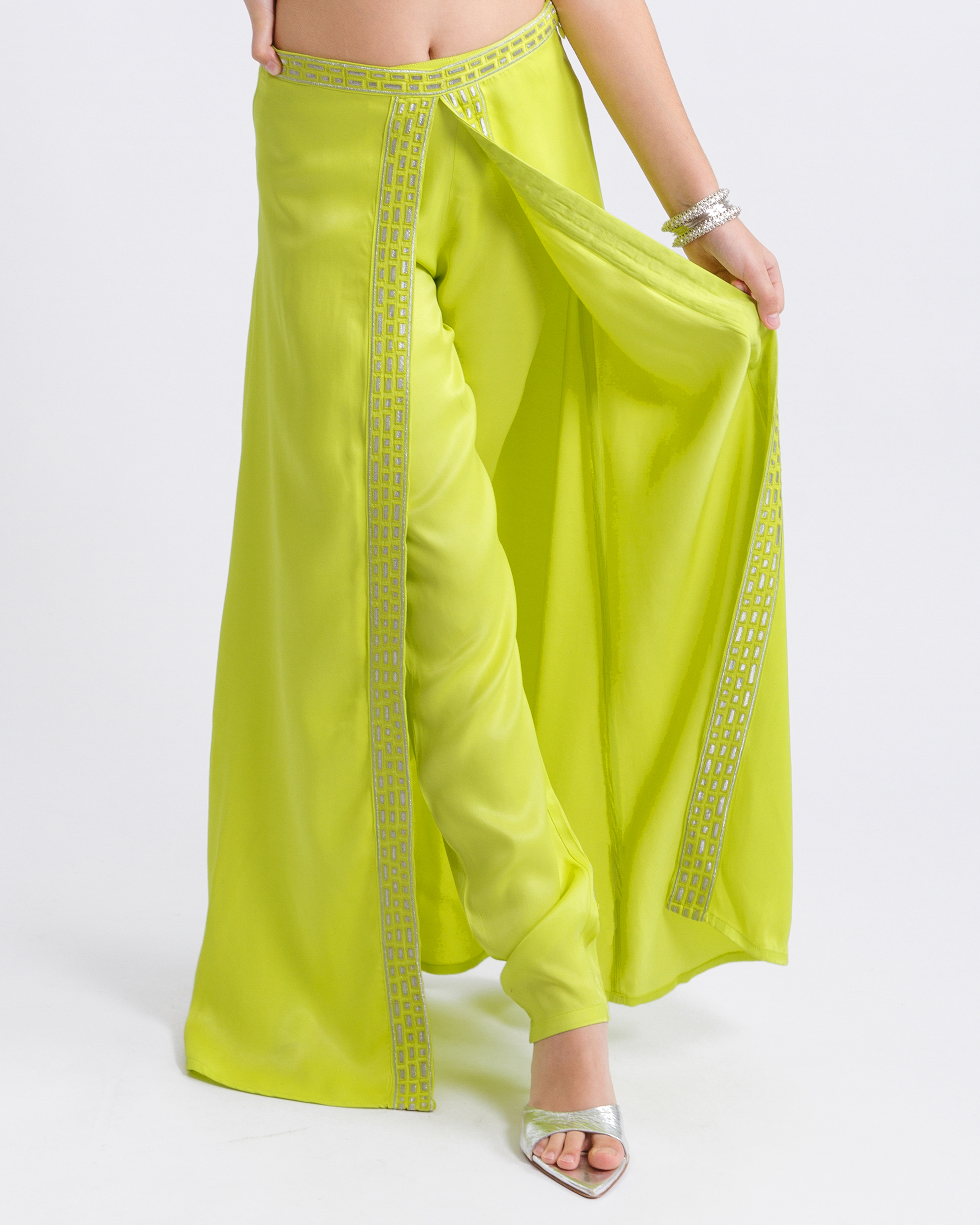 Aurianna High-Waisted Open Skirt