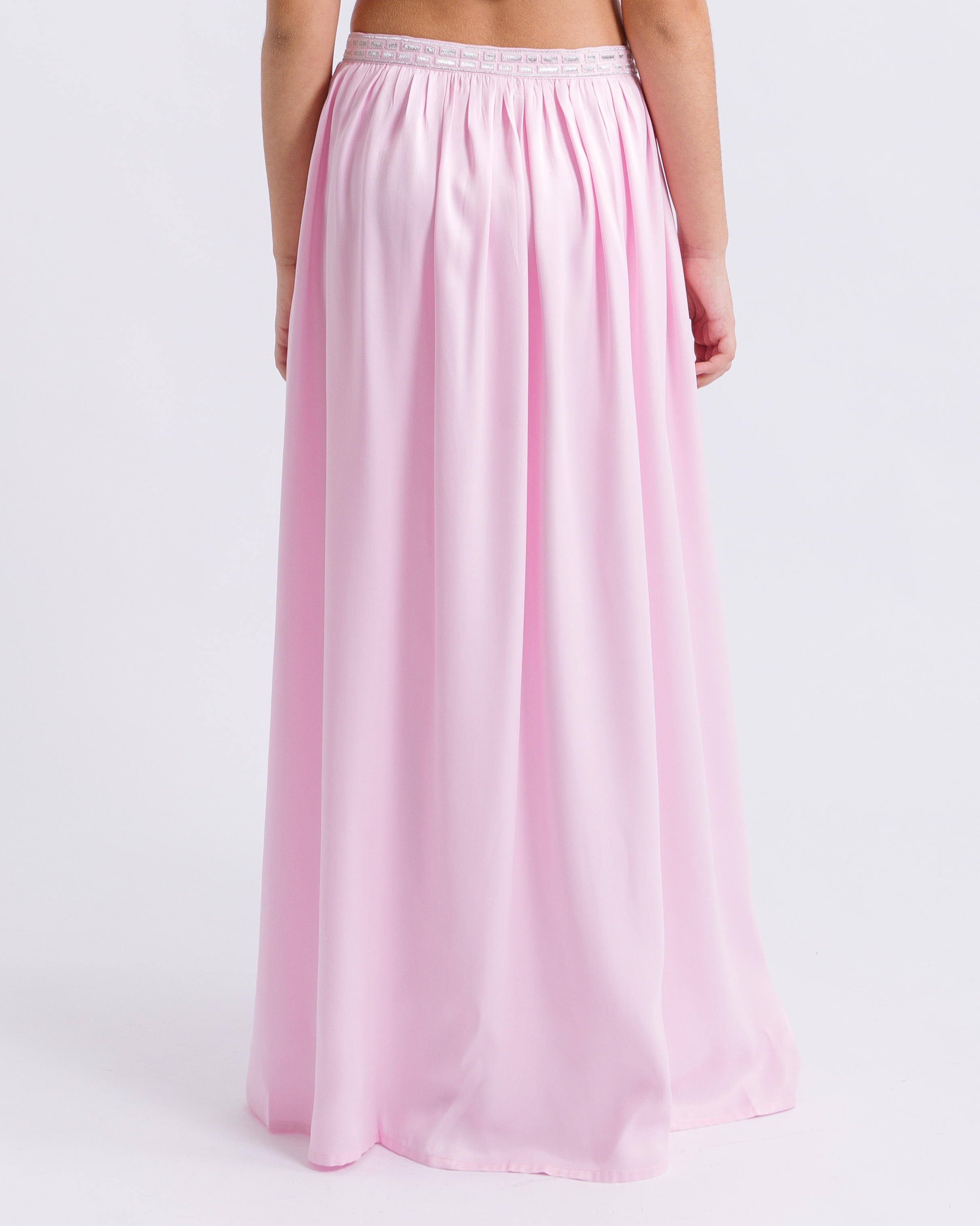 Jenny Bow-Belted Cape Skirt