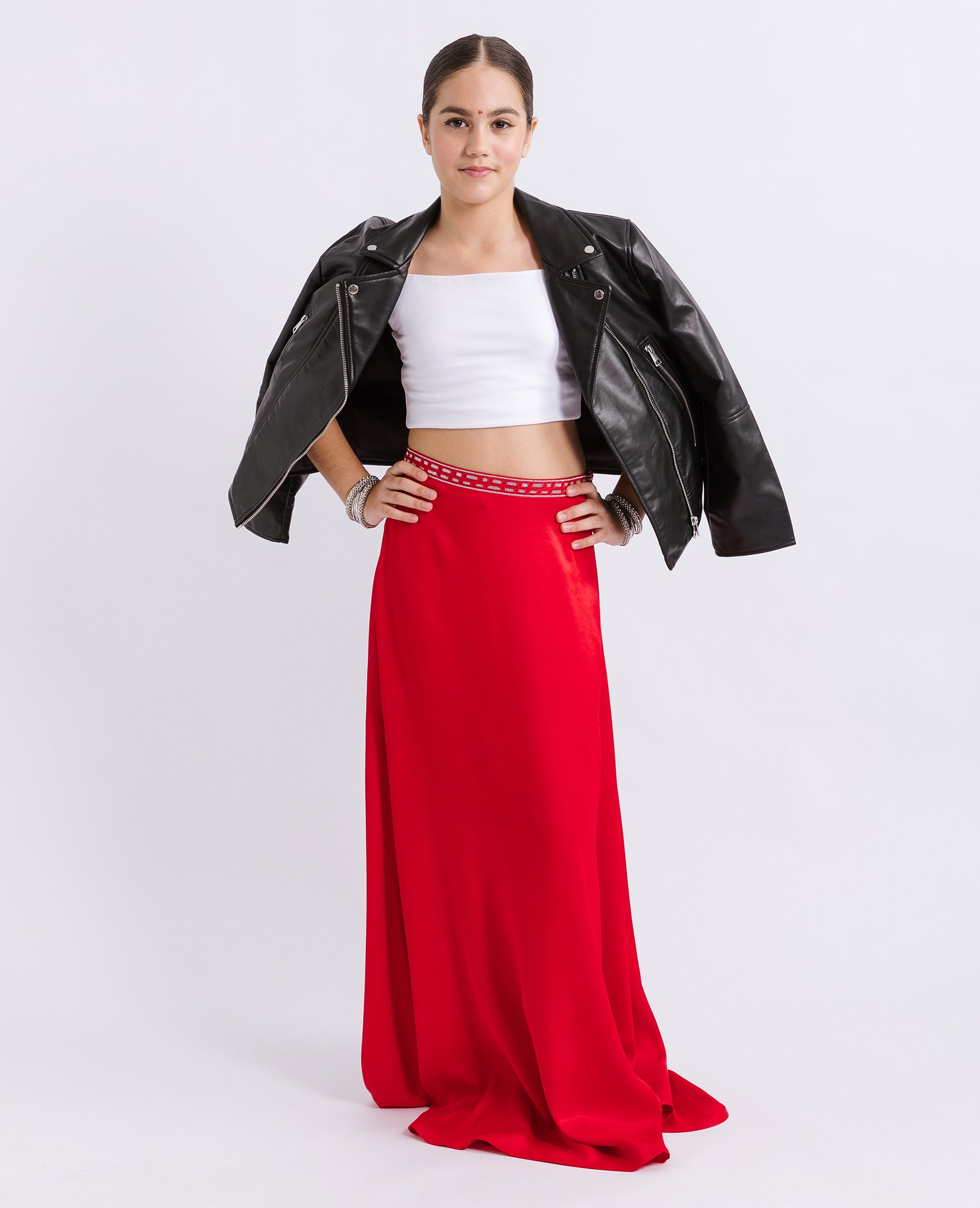Sia High-Low Handkerchief Skirt