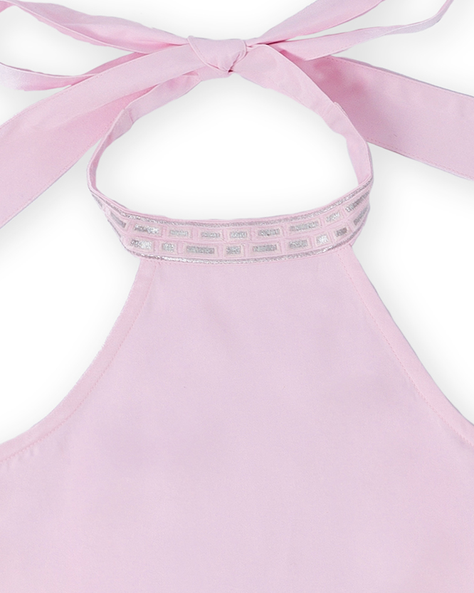 Evie High Bow Halter Neck Top
