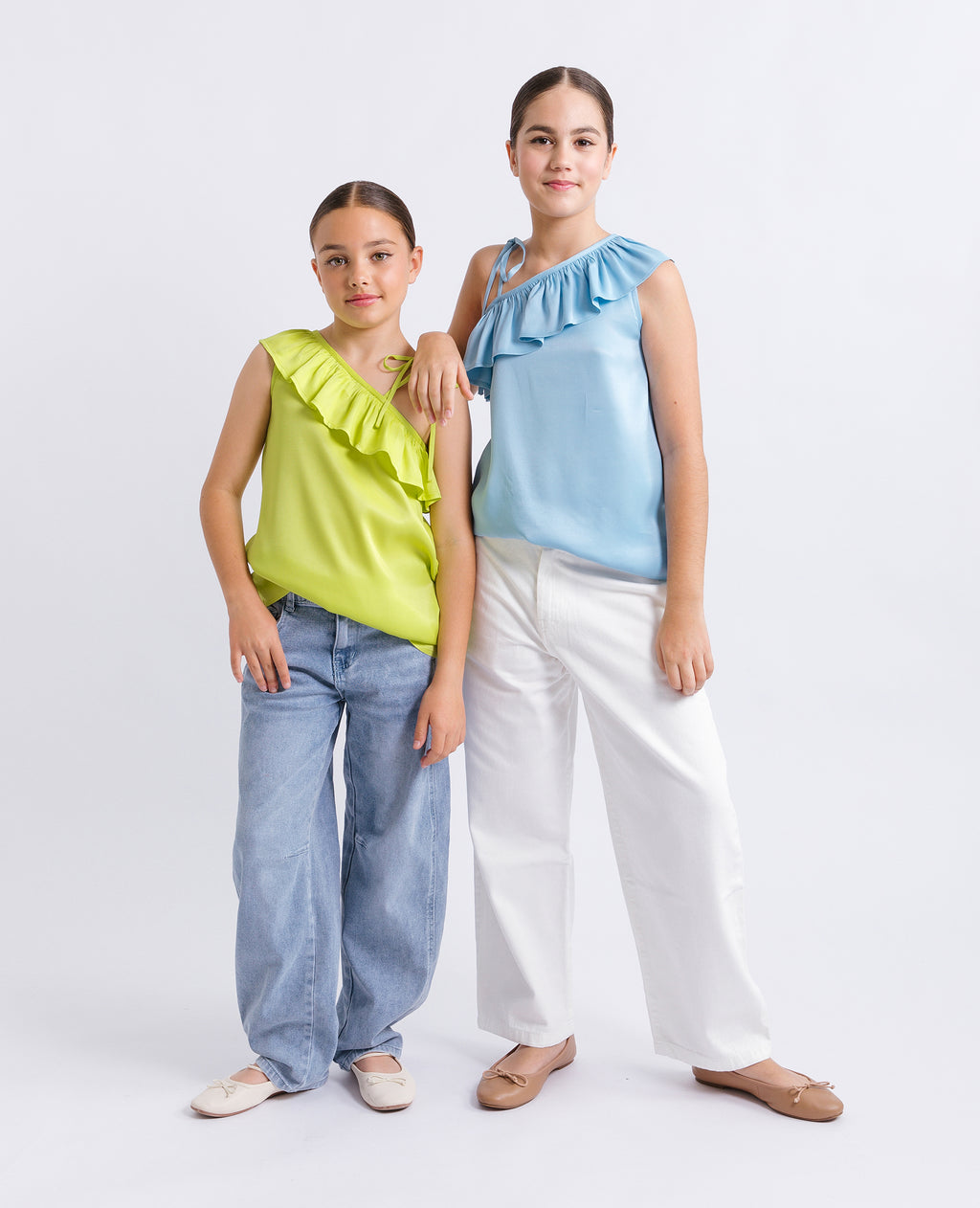 Sereen One Shoulder Frill Top