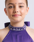 Evie High Bow Halter Neck Top