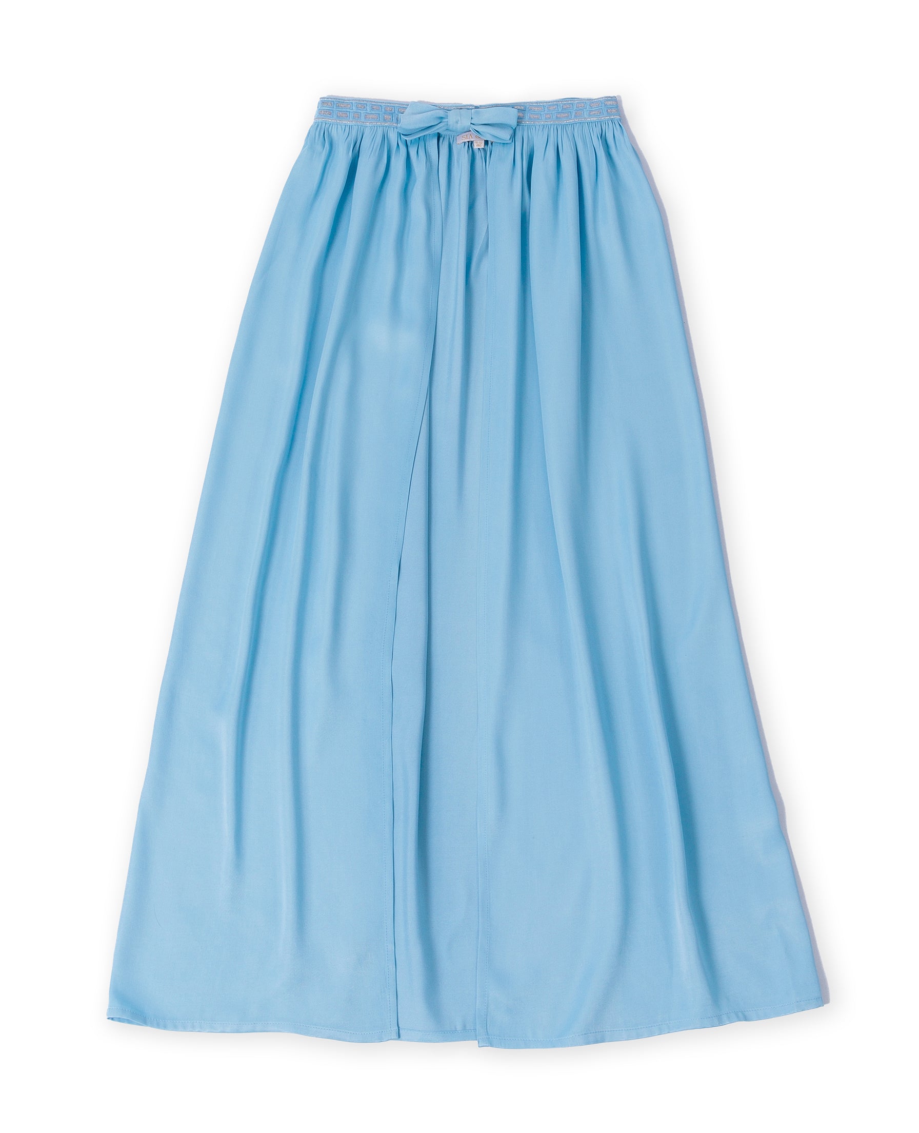 Jenny Bow-Belted Cape Skirt