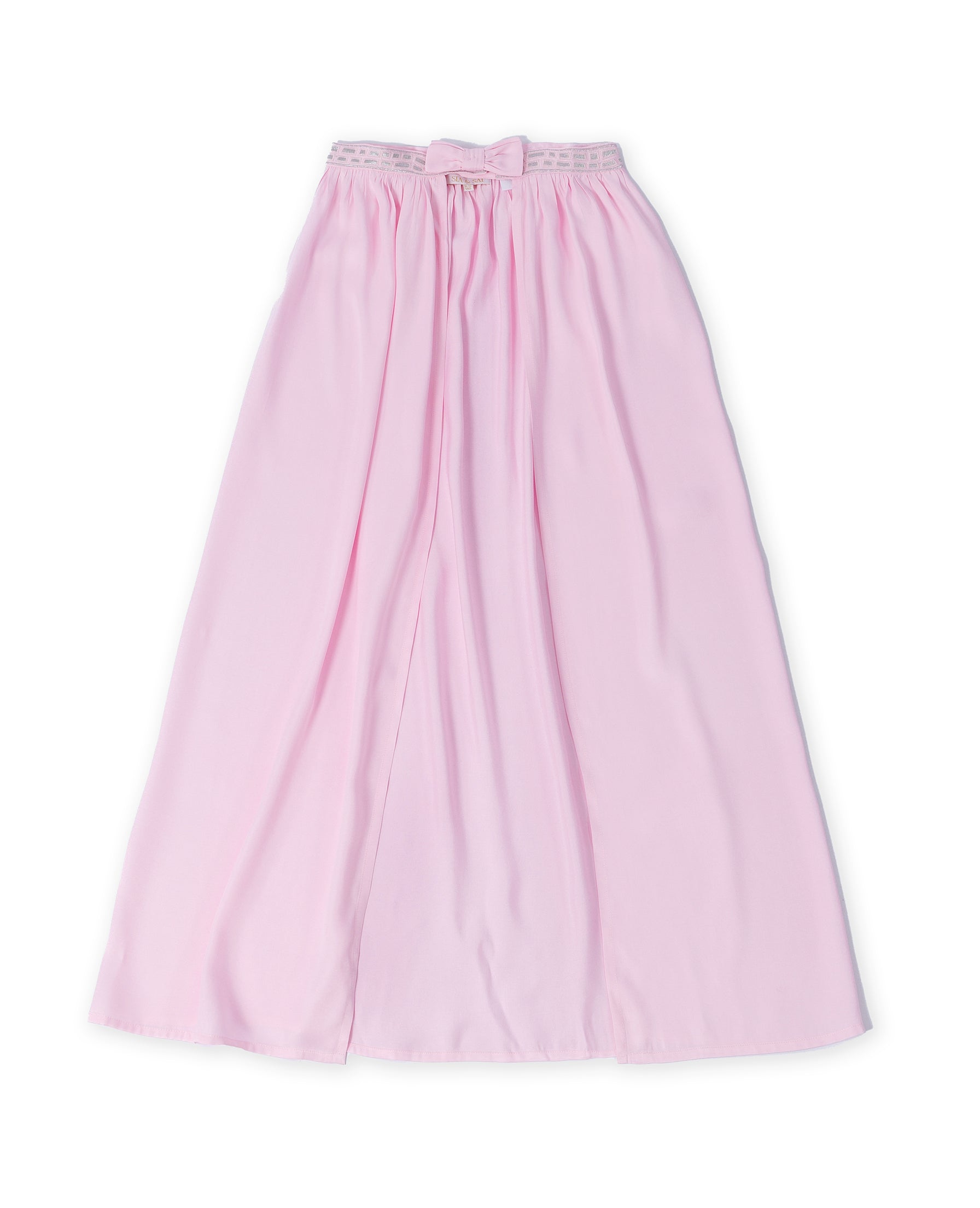 Jenny Bow-Belted Cape Skirt