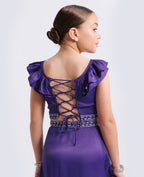 Sia Frilled V-Neck Tie Back Top